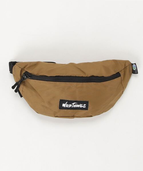 WILD THINGS（ワイルドシングス）の「WILD THINGS ナイロン ウエストバッグ（ショルダーバッグ・メンズ・ホワイト/ブラック/オレンジ/マルチ/ベージュ/カモフラージュ/パープル・FREE）」の16枚目の写真