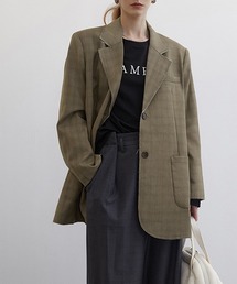 Fano Studios | 【Fano Studios】【2021SS】2-button plaid tailored jacket cb-3 FC21W046(テーラードジャケット)