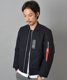 SHIPS GENERAL SUPPLY×ALPHA ナイロンMA-1 ALPHA（アルファ）の「ALPHA×SHIPS GENERAL SUPPLY: 別注