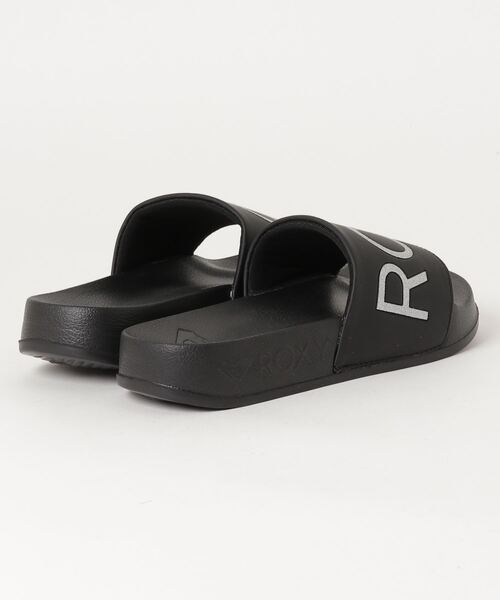 ROXY(ロキシー)の「ROXY/ロキシー サンダル シャワーサンダル スライドサンダル スポーツサンダル 厚底 RSD212511(サンダル・レディース・ブラック/ホワイト・M/L/S)」の4枚目の写真