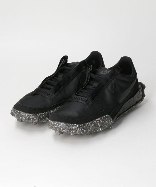 NIKEナイキ【23.5】ワッフルレーサーレディーススニーカーブラック NIKE（ナイキ）の「【国内exclusive】＜NIKE（ナイキ）＞WAFFLE