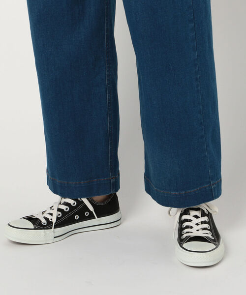 fredy repit（フレディレピ）の「デニムセミワイドパンツ（デニムパンツ・レディース・ブルー/ネイビー・36/38）」の9枚目の写真