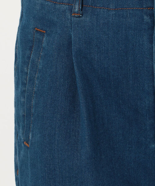 fredy repit（フレディレピ）の「デニムセミワイドパンツ（デニムパンツ・レディース・ブルー/ネイビー・36/38）」の10枚目の写真