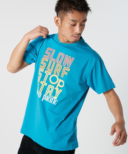 Ocean Pacific(オーシャンパシフィック)の「【OP / オーピー】半袖プリントTシャツ / UV ユニセックス(Tシャツ/カットソー・メンズ・ホワイト/ネイビー/ターコイズブルー・MEDIUM/LARGE/X-LARGE)」の16枚目の写真