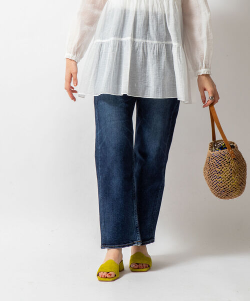 Le Voyage en Panier(ルヴォヤージュアンパニエ)の「【Le voyage en panie/ ルヴォヤージュエンバニエ】ワンハンドルかごトート巾着付きバッグ(かごバッグ・レディース・ブラック/ベージュ・FREE)」の10枚目の写真