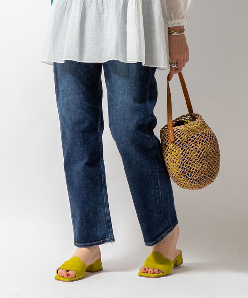 Le Voyage en Panier(ルヴォヤージュアンパニエ)の「【Le voyage en panie/ ルヴォヤージュエンバニエ】ワンハンドルかごトート巾着付きバッグ(かごバッグ・レディース・ブラック/ベージュ・FREE)」の7枚目の写真