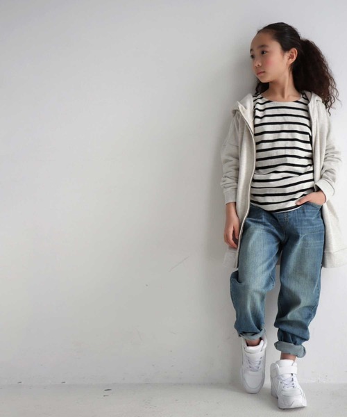 antiqua（アンティカ）の「デニムパンツ（デニムパンツ・キッズ・ブルー系その他/ノンウォッシュ・5/6）」の10枚目の写真