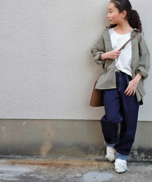 antiqua（アンティカ）の「デニムパンツ（デニムパンツ・キッズ・ブルー系その他/ノンウォッシュ・5/6）」の19枚目の写真