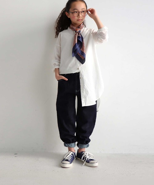 antiqua（アンティカ）の「デニムパンツ（デニムパンツ・キッズ・ブルー系その他/ノンウォッシュ・5/6）」の18枚目の写真