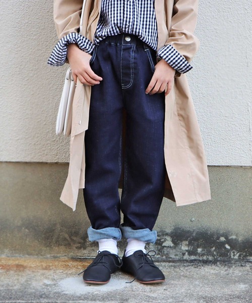 antiqua（アンティカ）の「デニムパンツ（デニムパンツ・キッズ・ブルー系その他/ノンウォッシュ・5/6）」の20枚目の写真