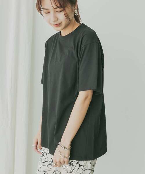 KBF+（ケービーエフプラス）の「KBF+　MRバックプリントTシャツ（Tシャツ/カットソー・レディース・ブラック/パープル/オフホワイト・ONE）」の11枚目の写真