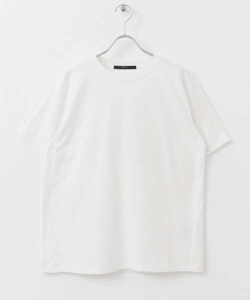 KBF+（ケービーエフプラス）の「KBF+　MRバックプリントTシャツ（Tシャツ/カットソー・レディース・ブラック/パープル/オフホワイト・ONE）」の21枚目の写真