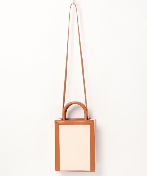 SPIRALGIRL（スパイラルガール）の「キャンパスロゴバッグ（トートバッグ・レディース・ブラック/モカ・FREE）」の7枚目の写真