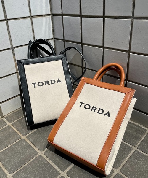 SPIRALGIRL（スパイラルガール）の「キャンパスロゴバッグ（トートバッグ・レディース・ブラック/モカ・FREE）」の12枚目の写真