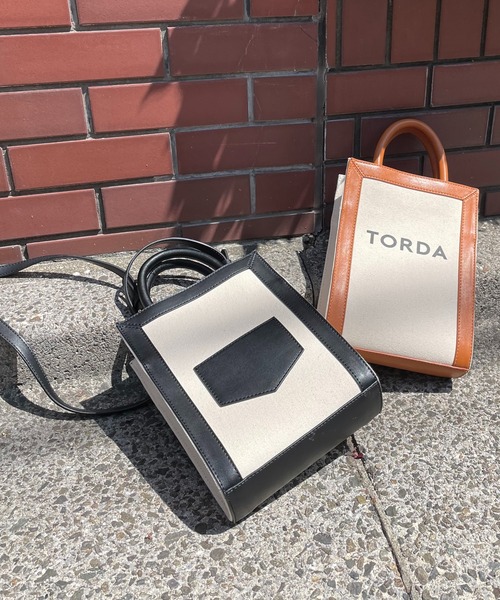 SPIRALGIRL（スパイラルガール）の「キャンパスロゴバッグ（トートバッグ・レディース・ブラック/モカ・FREE）」の13枚目の写真