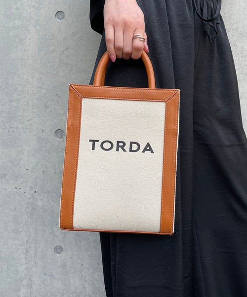 SPIRALGIRL（スパイラルガール）の「キャンパスロゴバッグ（トートバッグ・レディース・ブラック/モカ・FREE）」の15枚目の写真