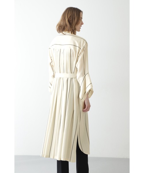 BOSCH（ボッシュ）の「ストライプロングシャツ羽織り（シャツ/ブラウス・レディース・ホワイト系その他・38/36）」の6枚目の写真