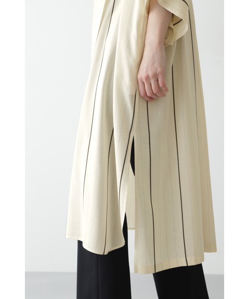 BOSCH（ボッシュ）の「ストライプロングシャツ羽織り（シャツ/ブラウス・レディース・ホワイト系その他・38/36）」の10枚目の写真