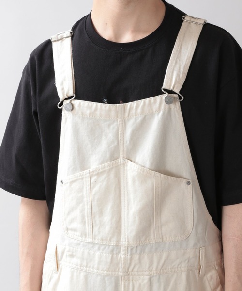 RAGEBLUE（レイジブルー）の「＜USAコットン使用＞綿麻オーバーオール/933366（サロペット/オーバーオール・メンズ・ライトブルー/ブラック/ネイビー/オフホワイト/ブルー/ダークグレー・FREE）」の11枚目の写真