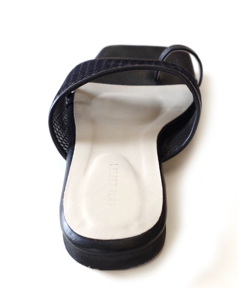 AmiAmi（アミアミ）の「メッシュフラットトングサンダル（サンダル・レディース・ベージュ/アイボリー/ブラック・LL/S/M/L）」の7枚目の写真