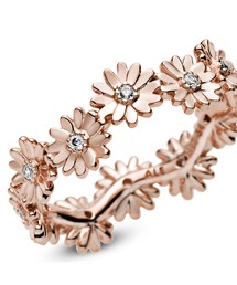 PANDORA | スパークリング デイジー フラワー クラウン ゴールド　リング(リング)