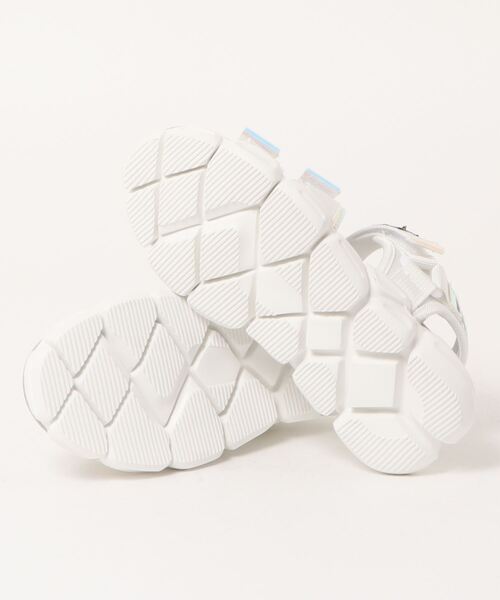 KANGOL SPORT（カンゴールスポーツ）の「《KANGOL SPORT》ジュニアサンダルベルクロタイプ（サンダル・キッズ・ブラック/ホワイト・19.0cm/20.0cm/21.0cm/22.0cm/23.0cm）」の3枚目の写真