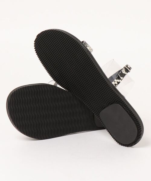 un dix cors（アンディコール）の「【Dell’Arte(デラールテ)】パイソン柄ダブルベルトサンダル（サンダル・レディース・ベージュ・38/37）」の10枚目の写真