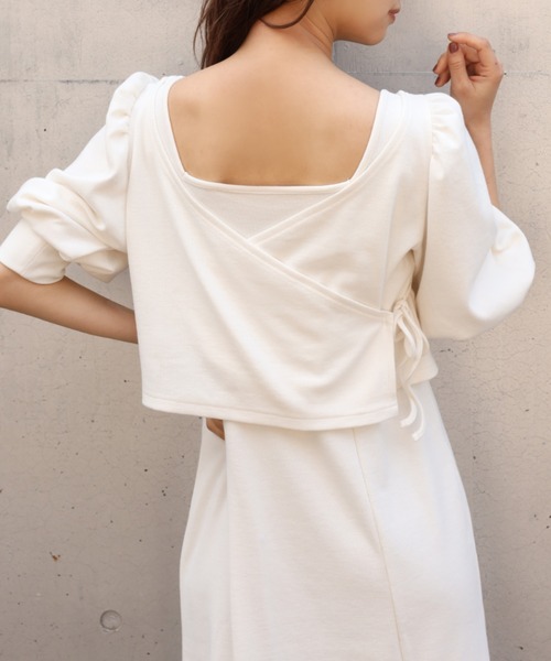 one after another NICE CLAUP(ワンアフターアナザーナイスクラップ)の「【Web限定】2枚セットマルチWayワンピース(ワンピース・レディース・モカ/ブルーグレー/オフホワイト・FREE)」の1枚目の写真