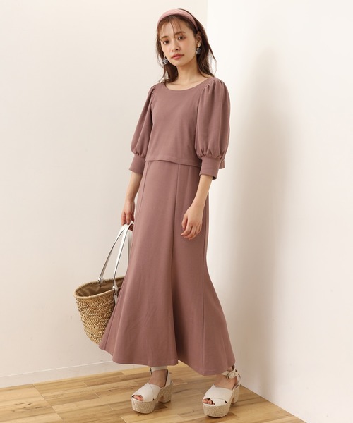 one after another NICE CLAUP(ワンアフターアナザーナイスクラップ)の「【Web限定】2枚セットマルチWayワンピース(ワンピース・レディース・モカ/ブルーグレー/オフホワイト・FREE)」の11枚目の写真