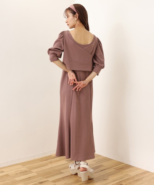 one after another NICE CLAUP(ワンアフターアナザーナイスクラップ)の「【Web限定】2枚セットマルチWayワンピース(ワンピース・レディース・モカ/ブルーグレー/オフホワイト・FREE)」の17枚目の写真