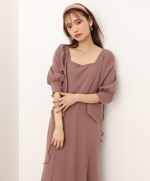 one after another NICE CLAUP(ワンアフターアナザーナイスクラップ)の「【Web限定】2枚セットマルチWayワンピース(ワンピース・レディース・モカ/ブルーグレー/オフホワイト・FREE)」の19枚目の写真