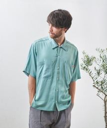 UNIVERSAL OVERALL OPEN COLLAR SHIRT (ユニバーサルオーバーオール オープンカラーシャツ)(3colors)(Unisex)(U2113168)