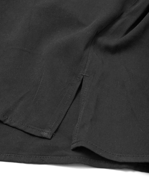 UNIVERSAL OVERALL(ユニバーサルオーバーオール)の「UNIVERSAL OVERALL OPEN COLLAR SHIRT (ユニバーサルオーバーオール オープンカラーシャツ)(3colors)(Unisex)(U2113168)(シャツ/ブラウス・メンズ・ブラック/ホワイト/ミント・L/M/S/XL)」の18枚目の写真