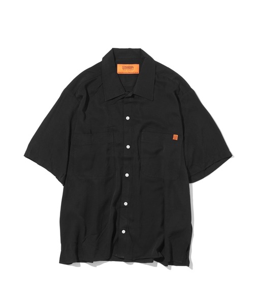 UNIVERSAL OVERALL(ユニバーサルオーバーオール)の「UNIVERSAL OVERALL OPEN COLLAR SHIRT (ユニバーサルオーバーオール オープンカラーシャツ)(3colors)(Unisex)(U2113168)(シャツ/ブラウス・メンズ・ブラック/ホワイト/ミント・L/M/S/XL)」の13枚目の写真