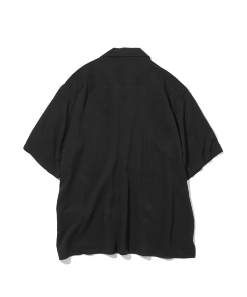 UNIVERSAL OVERALL(ユニバーサルオーバーオール)の「UNIVERSAL OVERALL OPEN COLLAR SHIRT (ユニバーサルオーバーオール オープンカラーシャツ)(3colors)(Unisex)(U2113168)(シャツ/ブラウス・メンズ・ブラック/ホワイト/ミント・L/M/S/XL)」の14枚目の写真