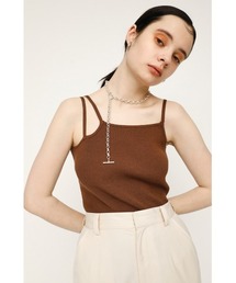 SLY | ASYMMETRY STRAP CAMI/アシンメトリーストラップキャミ(キャミソール)