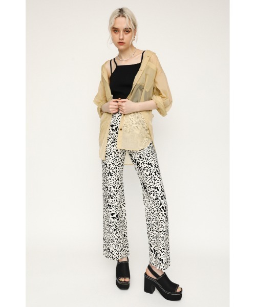 SLY（スライ）の「ASYMMETRY STRAP CAMI/アシンメトリーストラップキャミ（キャミソール・レディース・ブラウン/ライム/ブラック/ホワイト・FREE）」の11枚目の写真