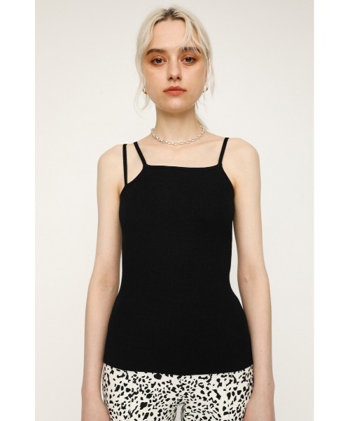 SLY（スライ）の「ASYMMETRY STRAP CAMI/アシンメトリーストラップキャミ（キャミソール・レディース・ブラウン/ライム/ブラック/ホワイト・FREE）」の20枚目の写真