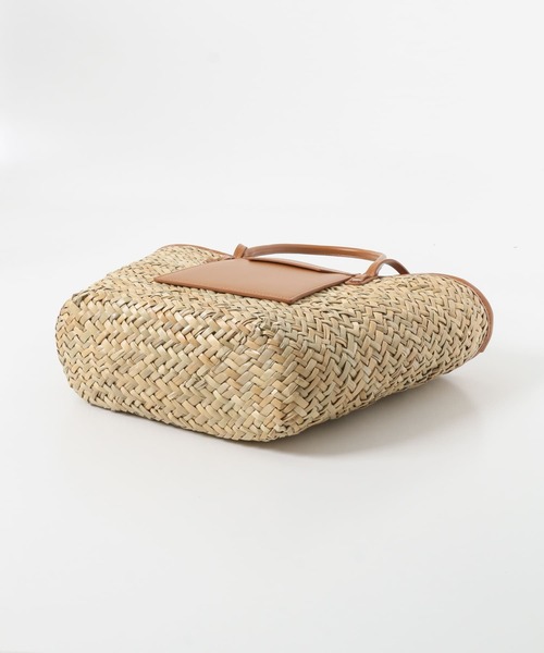 RODE SKO（ロデスコ）の「ANNUKKA バカンスかごバッグ（トートバッグ・レディース・ブラウン/イエロー/グリーン・ONE）」の15枚目の写真