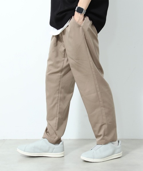 JOURNAL STANDARD relume（ジャーナルスタンダード　レリューム）の「TEC AIR プレーンイージーパンツ（スラックス・メンズ・ネイビー/ブラック/グレー/ベージュ・MEDIUM/LARGE）」の12枚目の写真