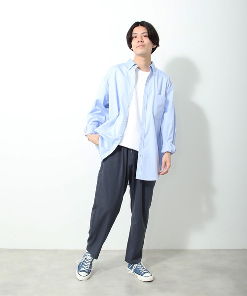 JOURNAL STANDARD relume（ジャーナルスタンダード　レリューム）の「TEC AIR プレーンイージーパンツ（スラックス・メンズ・ネイビー/ブラック/グレー/ベージュ・MEDIUM/LARGE）」の15枚目の写真