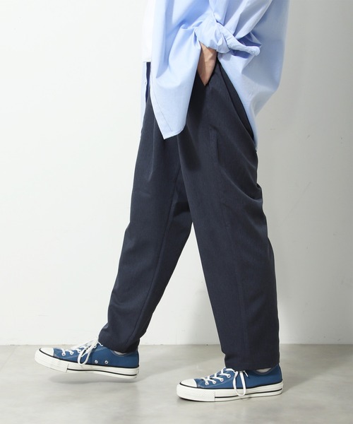 JOURNAL STANDARD relume（ジャーナルスタンダード　レリューム）の「TEC AIR プレーンイージーパンツ（スラックス・メンズ・ネイビー/ブラック/グレー/ベージュ・MEDIUM/LARGE）」の14枚目の写真