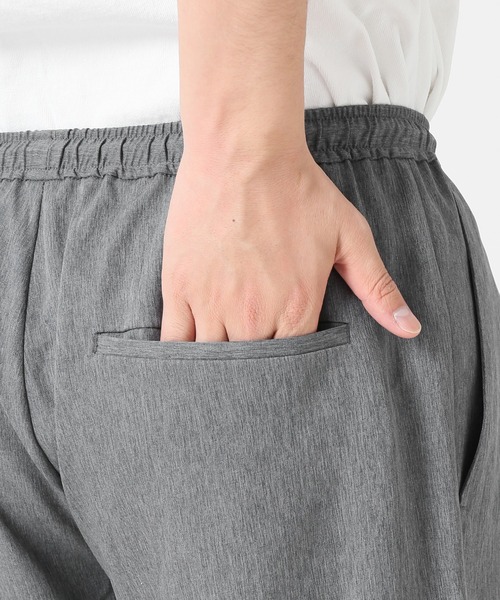 JOURNAL STANDARD relume（ジャーナルスタンダード　レリューム）の「TEC AIR プレーンイージーパンツ（スラックス・メンズ・ネイビー/ブラック/グレー/ベージュ・MEDIUM/LARGE）」の21枚目の写真