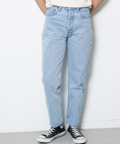 styles(スタイルス)の「STILL HERE Tate Crop Orijinal Vintage Blue(デニムパンツ・レディース・ブルー・25inch/26inch)」の1枚目の写真