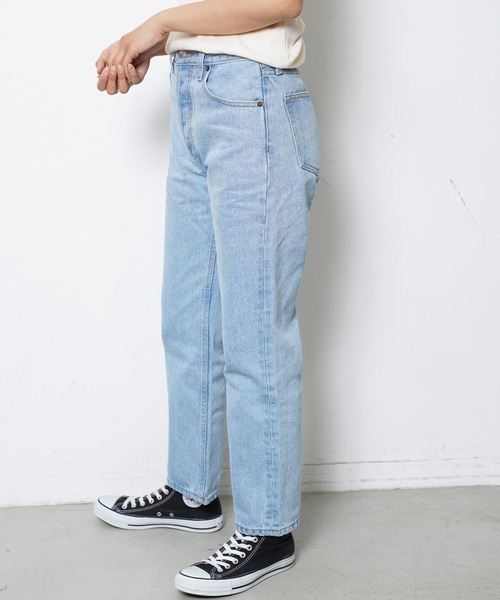 styles(スタイルス)の「STILL HERE Tate Crop Orijinal Vintage Blue(デニムパンツ・レディース・ブルー・25inch/26inch)」の5枚目の写真