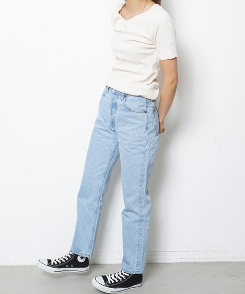 styles(スタイルス)の「STILL HERE Tate Crop Orijinal Vintage Blue(デニムパンツ・レディース・ブルー・25inch/26inch)」の7枚目の写真