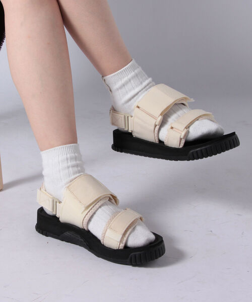 SHAKA（シャカ）の「【SHAKA/シャカ】WEEKENDER （サンダル）（サンダル・レディース・ブラック/キナリ・6/5）」の6枚目の写真