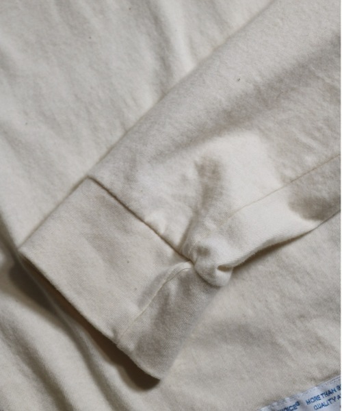 C.E.L.STORE(セルストア)の「GERRY COSBY/ジェリーコスビー US MADE 4.5OZ ORGANIC LS TEE(Tシャツ/カットソー・メンズ・ホワイト/ブラック/ネイビー/サンドベージュ・LARGE/X-LARGE/MEDIUM)」の19枚目の写真