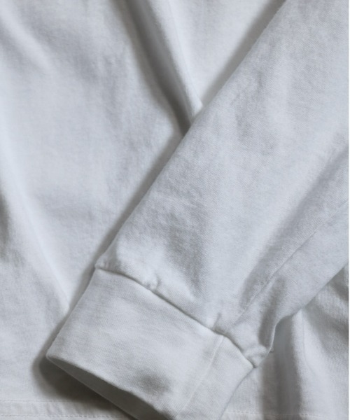 C.E.L.STORE(セルストア)の「GERRY COSBY/ジェリーコスビー US MADE 4.5OZ ORGANIC LS TEE(Tシャツ/カットソー・メンズ・ホワイト/ブラック/ネイビー/サンドベージュ・LARGE/X-LARGE/MEDIUM)」の10枚目の写真