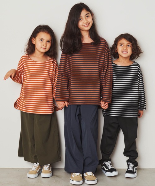 ＆yam（アンドヤム）の「撥水素材　ナイロンストレッチガウチョパンツ（その他パンツ・キッズ・ブラック/ブルー/グリーン・120-130cm/150-160cm/110-120cm/130-140cm/140-150cm）」の11枚目の写真